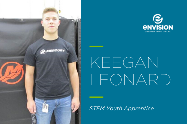 Youth Apprentice of the Month – October 2019: Keegan Leonard