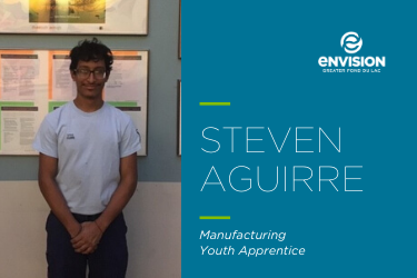 Youth Apprentice of the Month – December 2019: Steven Aguirre