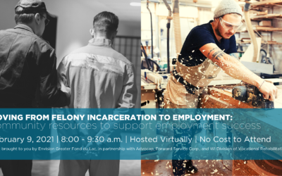 Envision Greater Fond du Lac to host free webinar on employer resources for retaining employees who have formerly been incarcerated