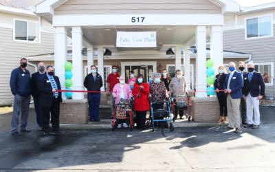 Ribbon Cutting at Lake View Place