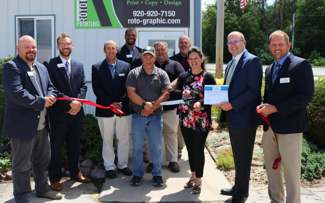 Ribbon Cutting at Roto-Graphic Printing’s new location