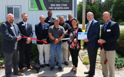 Ribbon Cutting at Roto-Graphic Printing’s new location