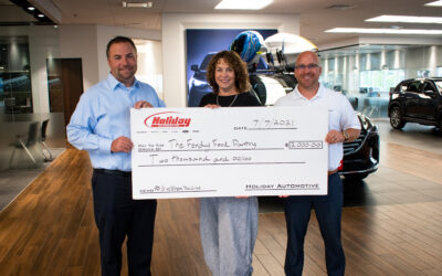 FONDY FOOD PANTRY RECEIVES GRANT FROM ENTERPRISE/HOLIDAY AUTOMOTIVE