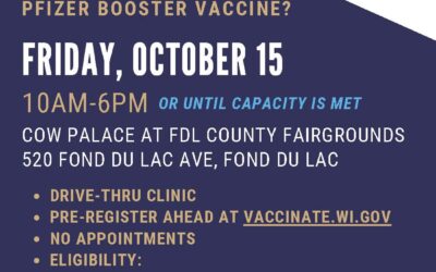 PFIZER COVID-19 BOOSTER DRIVE-THRU CLINIC