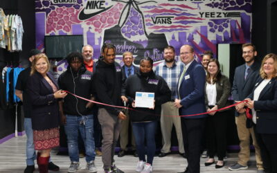 Ribbon Cutting at Sneaker Culture