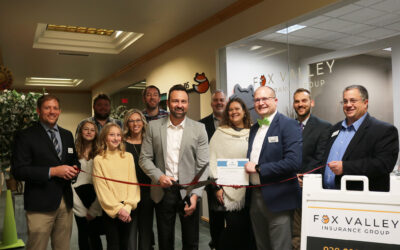 Ribbon Cutting at Fox Valley Insurance Group