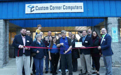 Ribbon Cutting at Custom Corner Computers