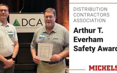 DCA award celebrates Michels’ safety culture