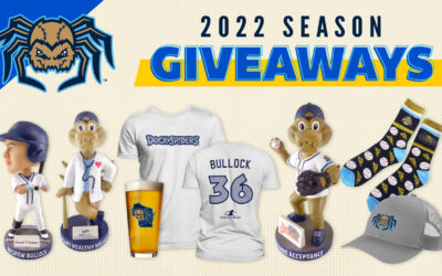 14 Giveaways Highlight Dock Spiders 2022 Schedule!