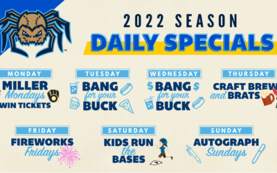 Dock Spiders Daily Specials Don’t Sadden!