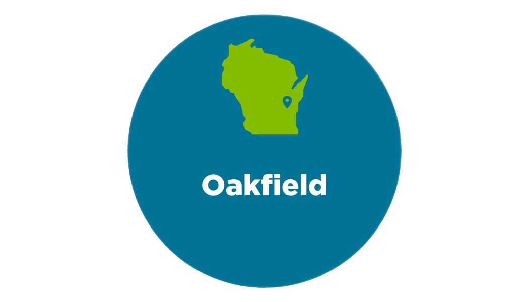 Circle Wisconsin Oakfield