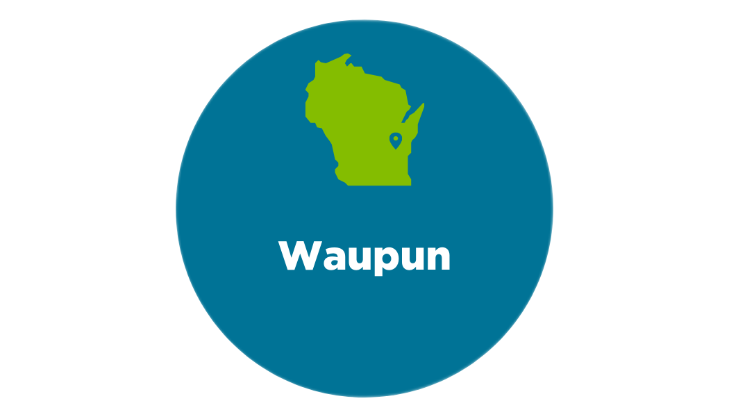 Circle Wisconsin Waupun