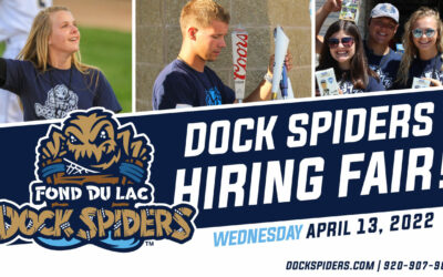 Dock Spiders Hiring Fair Scheduled for April 13 from 4-7 p.m.