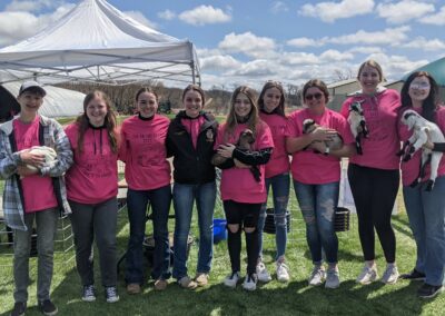 Seven FFA students