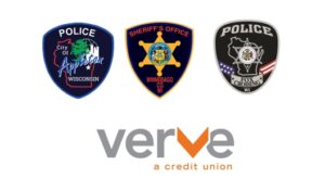 Verve and law enforcement logos