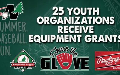Twenty-five Share the Glove Equipment Grants Awarded Across 23 Northwoods League Communities
