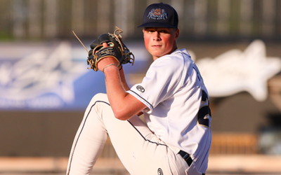 Hagaman Strikes Out Career-High Eight, Dock Spiders Win 7-1