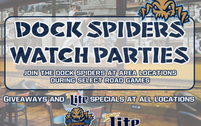 Dock Spiders, Miller Lite Announce Watch Parties for the 2022 Season