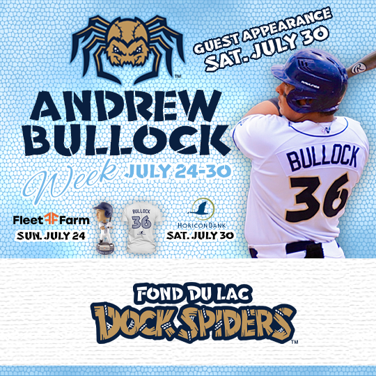 Andrew Bullock Appreciation Week Set for July 24-30