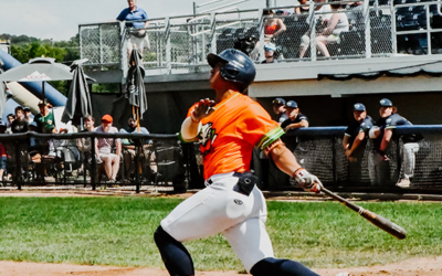 Dock Spiders, Woodchucks Split Doubleheader