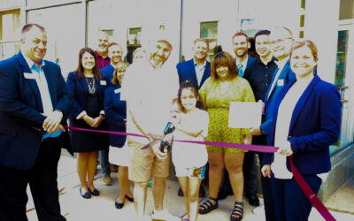 Ribbon Cutting at Blue Culture Tees