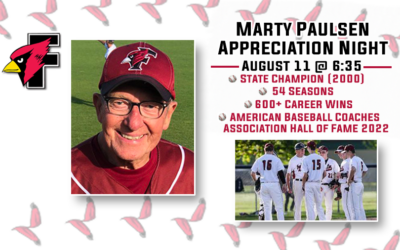 Dock Spiders Set to Honor Marty Paulsen on August 11