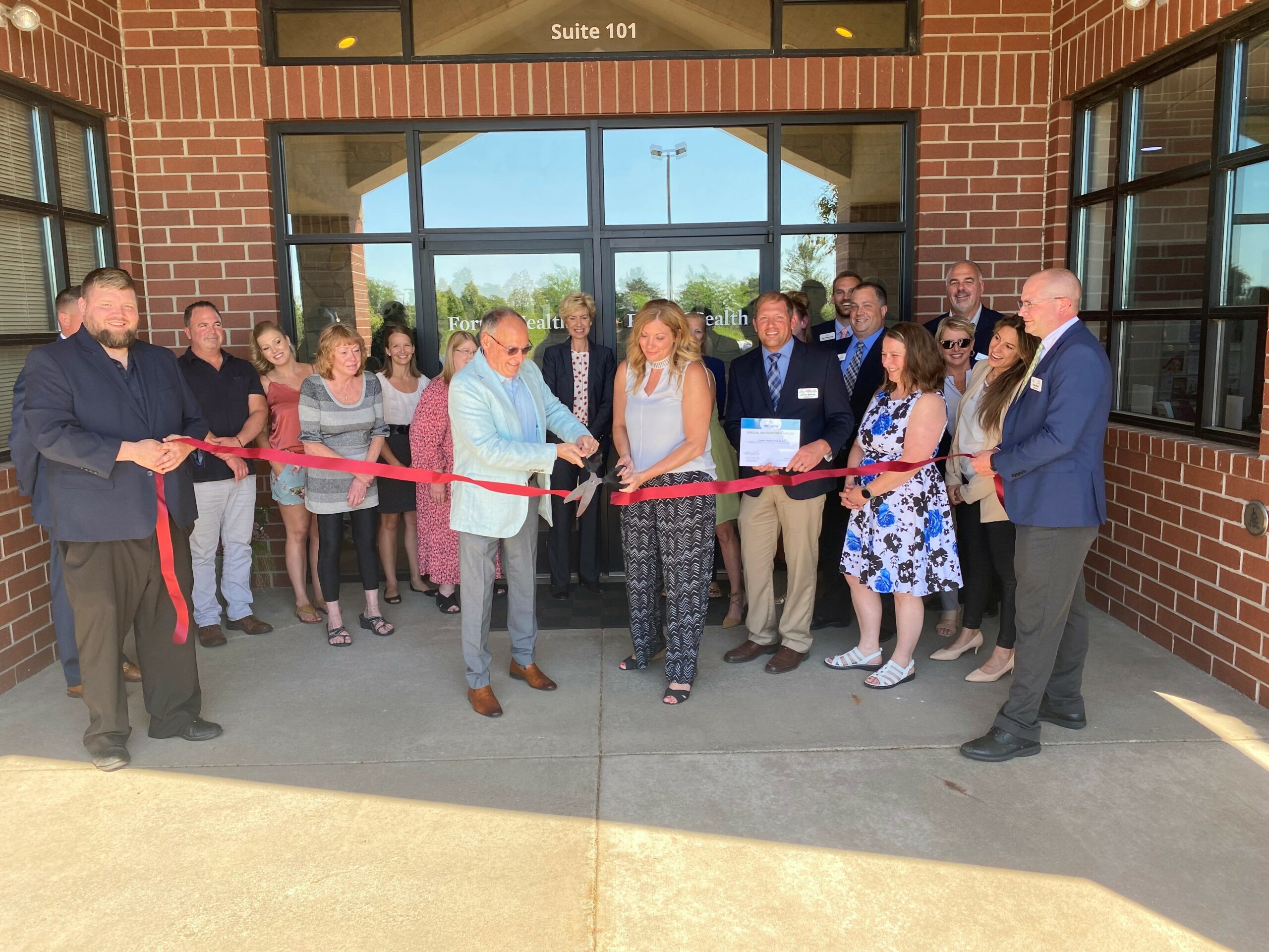 Ribbon Cutting at Forum Health Fond du Lac Envision Greater Fond du Lac