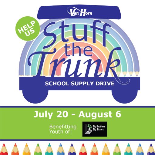 Van Horn “Stuff the Trunk” School Supply Drive