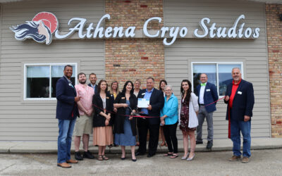 Ribbon Cutting at Athena Cryo Studios