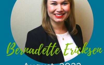 YP of the Month – Bernadette Ericksen (September 2022)