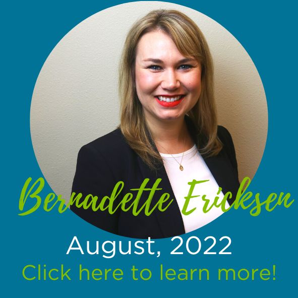 YP of the Month – Bernadette Ericksen (September 2022)