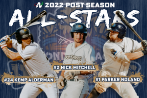 Three baseball players