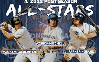 Three Dock Spiders Named NWL Post-Season All-Stars
