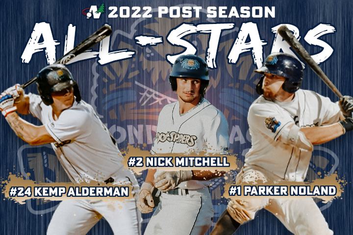 Three Dock Spiders Named NWL Post-Season All-Stars