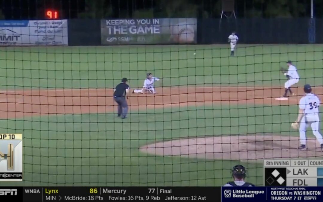 Sawyer Smith’s Diving Double Play Lands on SportsCenter’s Top 10