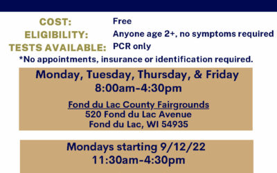 Expansion of Covid-19 Testing in Ripon