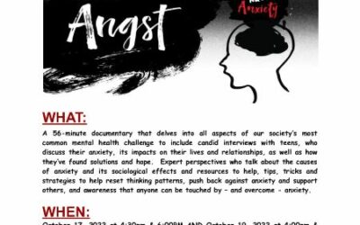Angst, Raising Awareness around Anxiety