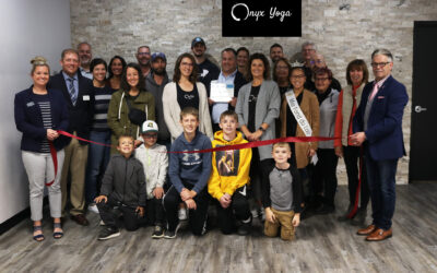 Ribbon Cutting at Onyx Yoga