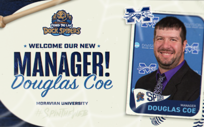 Dock Spiders Welcome Douglas Coe as New Field Manager
