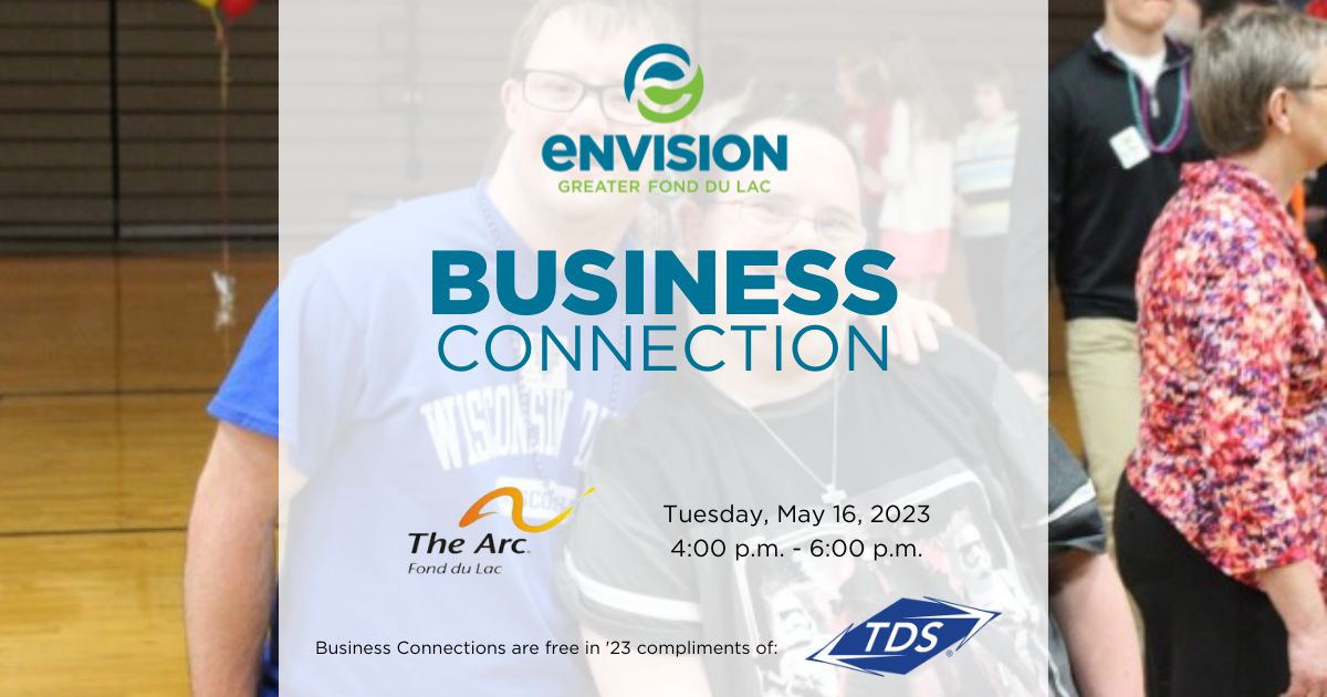 Business Connection - 5.2023 (1) Three people for a business connection flyer
