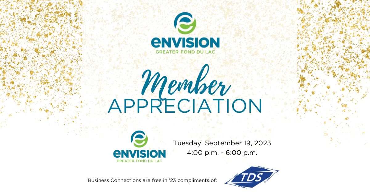 gold for a member appreciation flyer