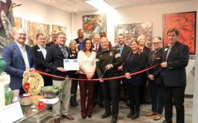 Ribbon Cutting at Indigo Gallery & Gifts
