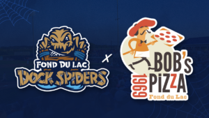 Dock Spiders and Bob Pizza logos