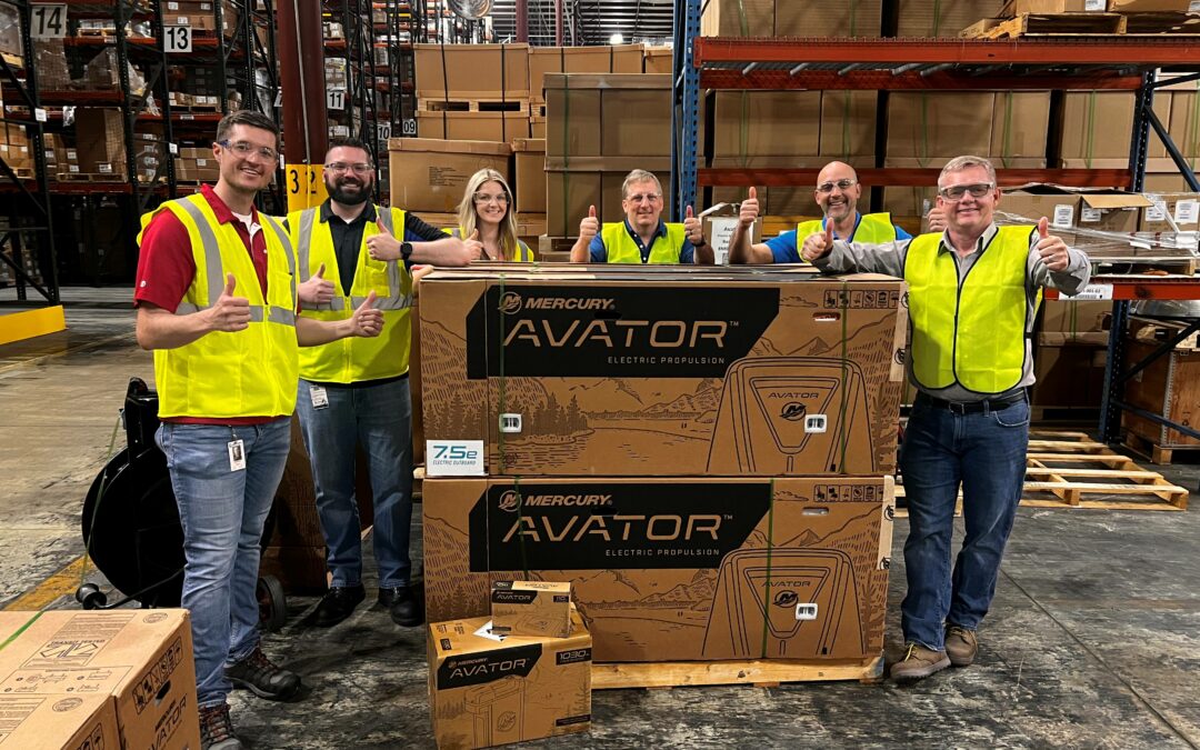 Mercury Marine achieves electrification milestone as first Avator™ electric outboards now shipping to global customers
