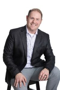 Man in suit sitting