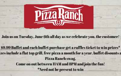 Pizza Ranch Customer Appreciation Day