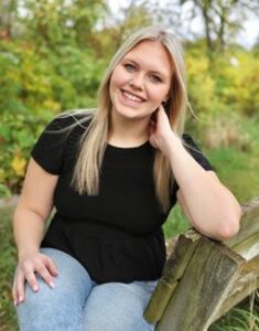 Young woman smiling