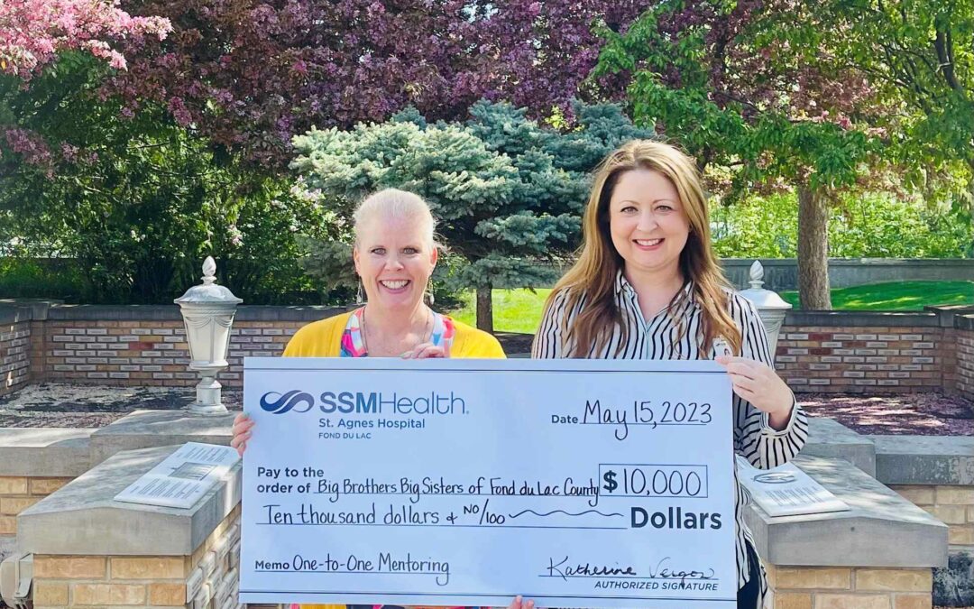SSM Health Greater Fond du Lac supporting Big Brothers Big Sisters Bigs and Littles program