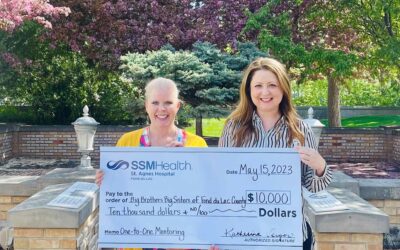 SSM Health Greater Fond du Lac supporting Big Brothers Big Sisters Bigs and Littles program