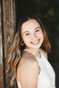 Young woman smiling